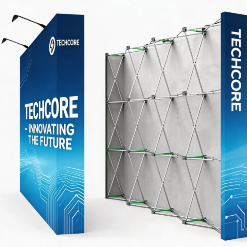 Lightbox display rack