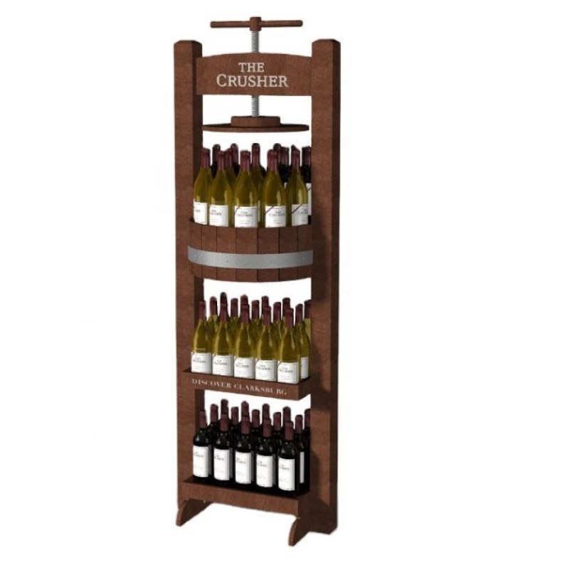 Wine display rack